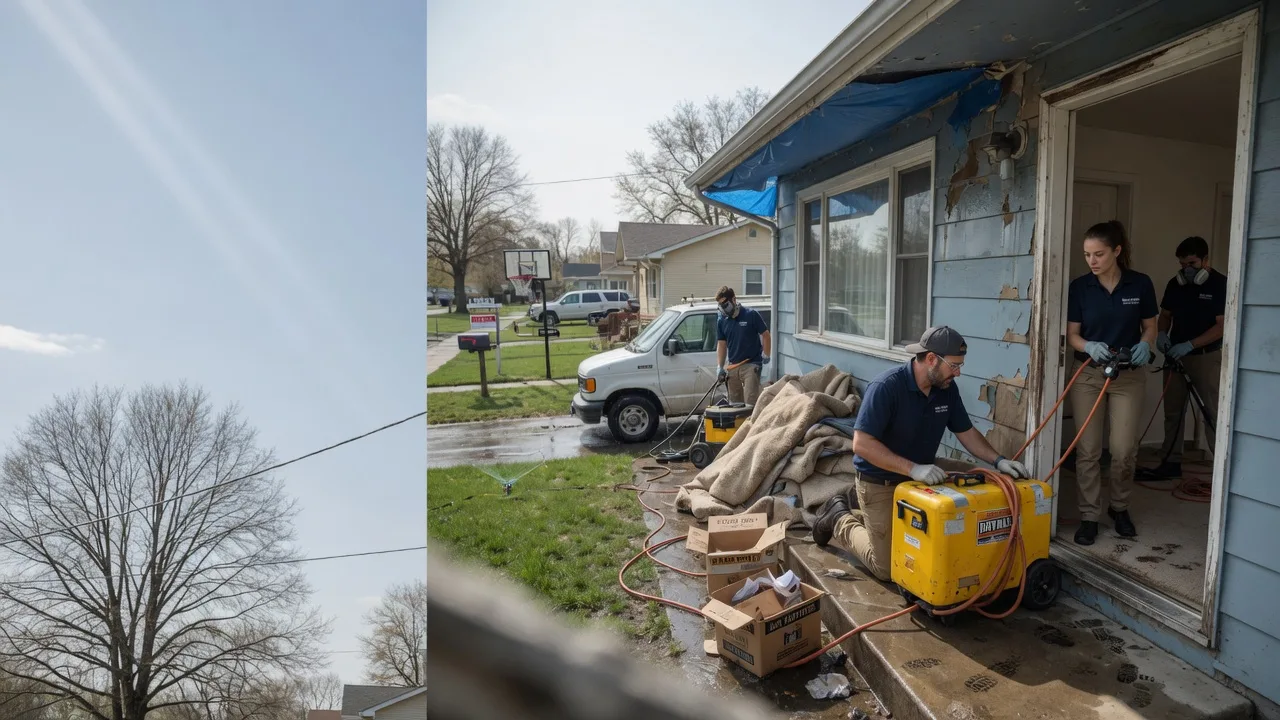 Basement Flood Cleanup in Henryville, PA near me